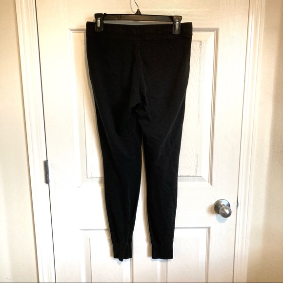 nike black cotton blend jogger sweats pants - Picture 2 of 5